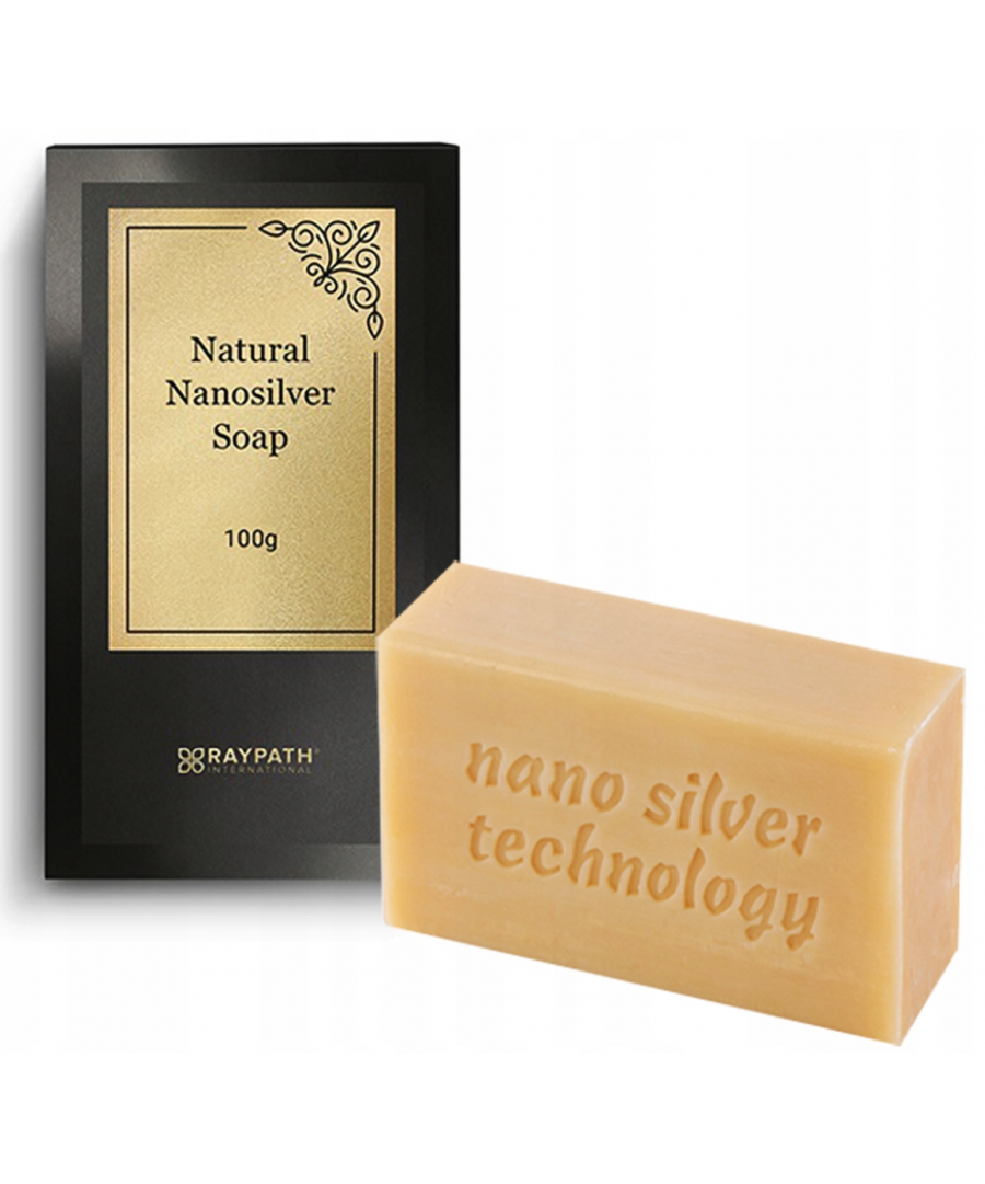 Szare mydło z nanosrebrem Natural Soap 100g Raypath